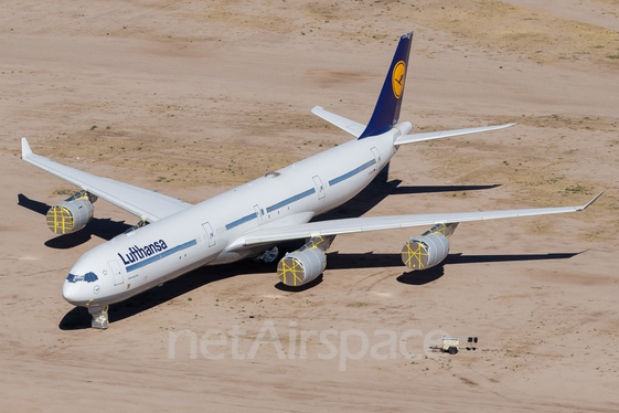 Lufthansa Airbus A340-642 (D-AIHS) at  Marana - Pinal Air Park, United States