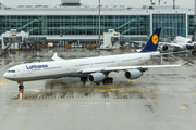 Lufthansa Airbus A340-642X (D-AIHT) at  Munich, Germany