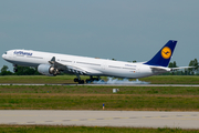 Lufthansa Airbus A340-642X (D-AIHU) at  Leipzig/Halle - Schkeuditz, Germany