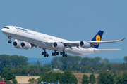 Lufthansa Airbus A340-642X (D-AIHU) at  Leipzig/Halle - Schkeuditz, Germany