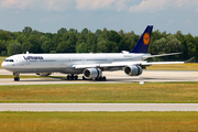 Lufthansa Airbus A340-642X (D-AIHU) at  Munich, Germany