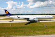 Lufthansa Airbus A340-642X (D-AIHU) at  Munich, Germany