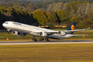 Lufthansa Airbus A340-642X (D-AIHV) at  Munich, Germany