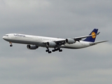 Lufthansa Airbus A340-642X (D-AIHW) at  Frankfurt am Main, Germany