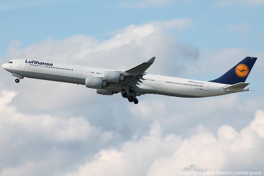 Lufthansa Airbus A340-642X (D-AIHX) | Photo 145028
