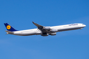 Lufthansa Airbus A340-642X (D-AIHZ) at  Frankfurt am Main, Germany