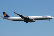 Lufthansa Airbus A340-642X (D-AIHZ) at  New York - John F. Kennedy International, United States