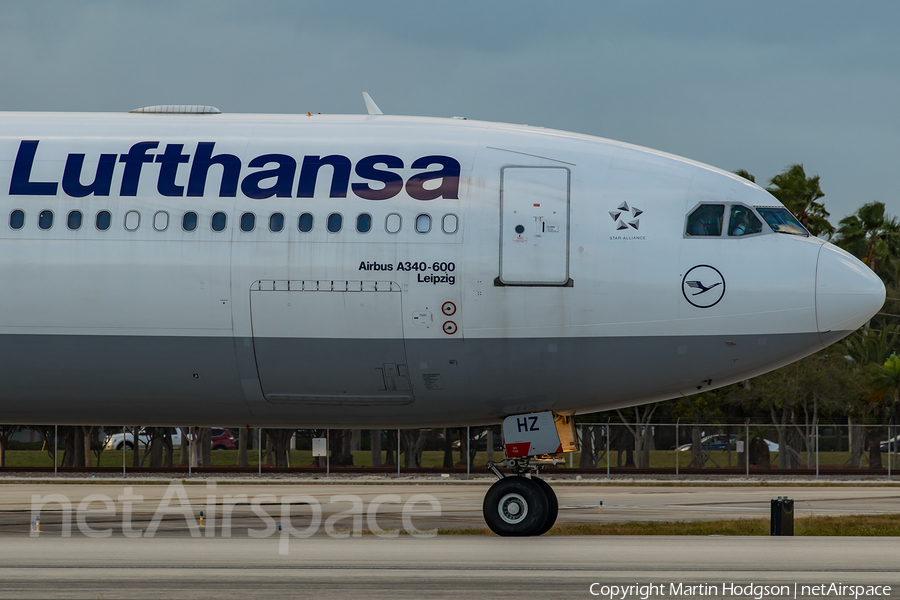 Lufthansa Airbus A340-642X (D-AIHZ) | Photo 296390