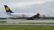 Lufthansa Airbus A340-642X (D-AIHZ) at  Munich, Germany