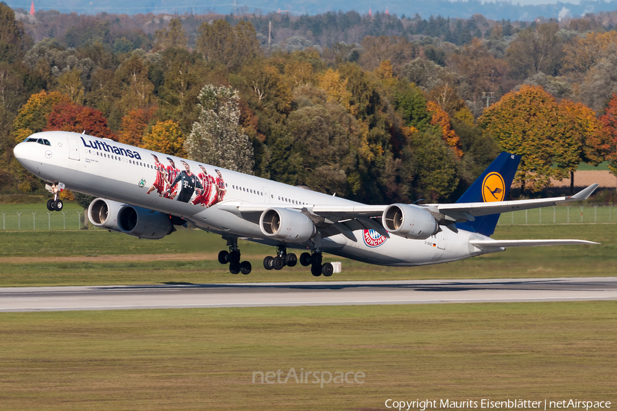 Lufthansa Airbus A340-642X (D-AIHZ) | Photo 194203