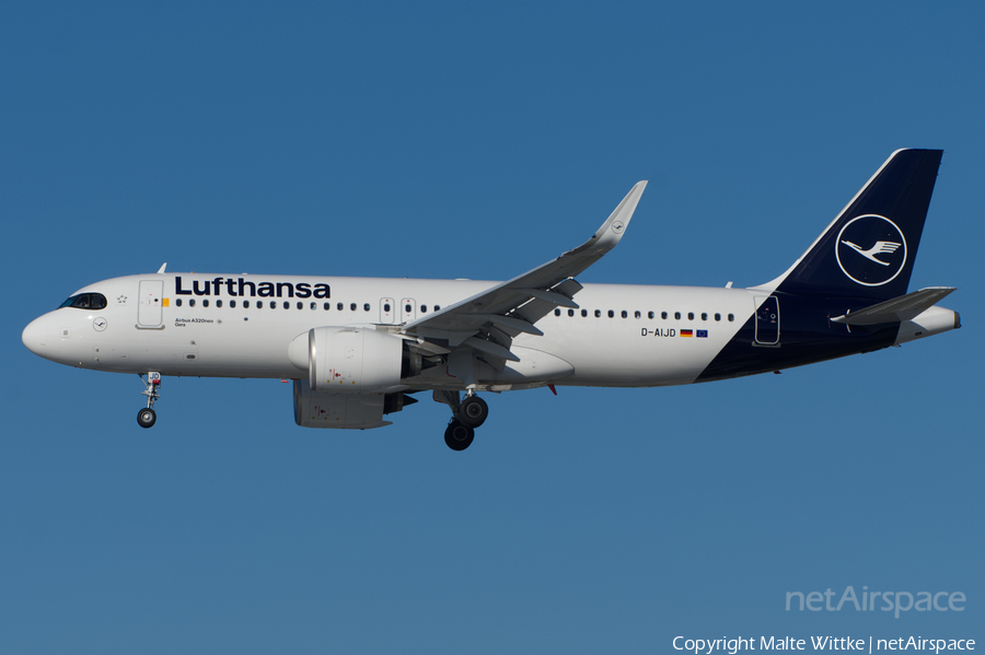 Lufthansa Airbus A320-271N (D-AIJD) | Photo 452114
