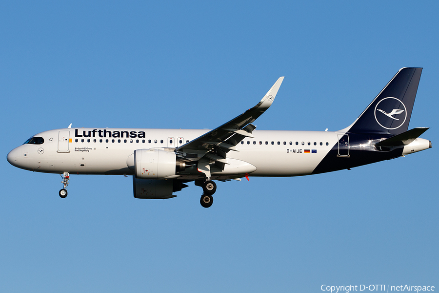 Lufthansa Airbus A320-271N (D-AIJE) | Photo 450233