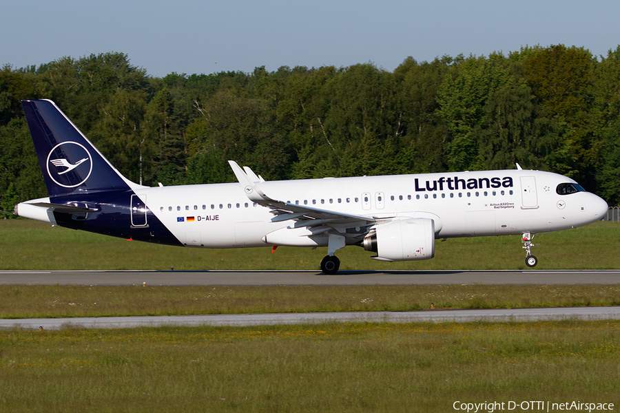 Lufthansa Airbus A320-271N (D-AIJE) | Photo 450325