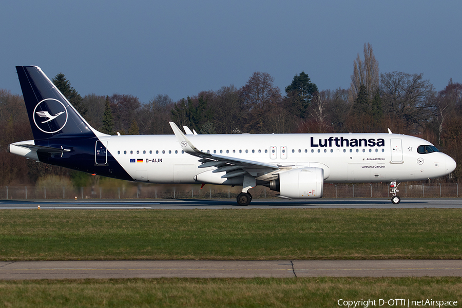 Lufthansa (CityLine) Airbus A320-271N (D-AIJN) | Photo 613791
