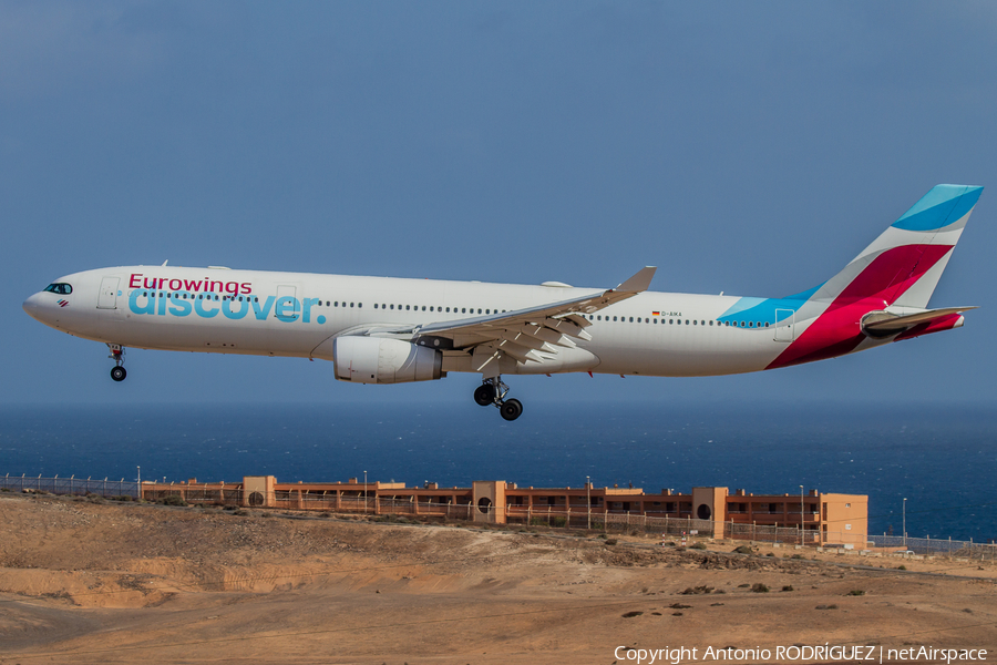 Eurowings Discover Airbus A330-343X (D-AIKA) | Photo 497506