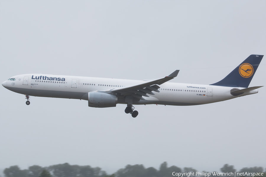 Lufthansa Airbus A330-343X (D-AIKA) | Photo 195053