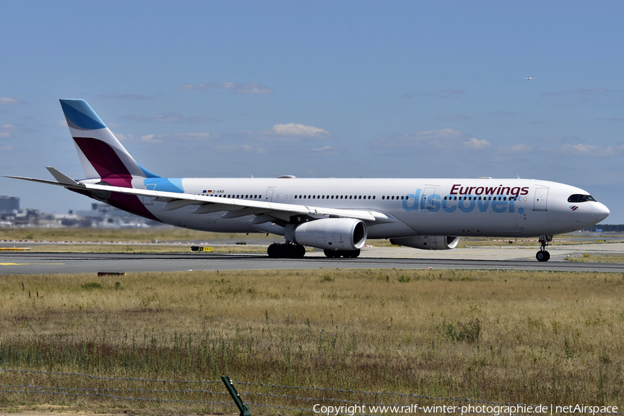 Eurowings Discover Airbus A330-343X (D-AIKB) | Photo 527147