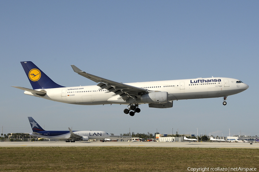 Lufthansa Airbus A330-343X (D-AIKD) | Photo 9322