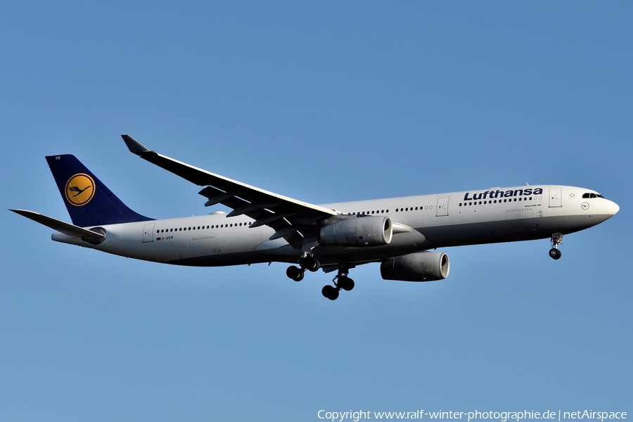 Lufthansa Airbus A330-343X (D-AIKM) | Photo 425038