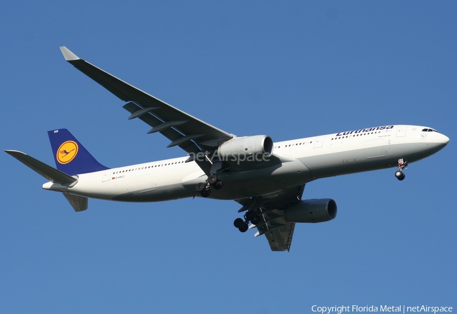 Lufthansa Airbus A330-343X (D-AIKO) | Photo 297583