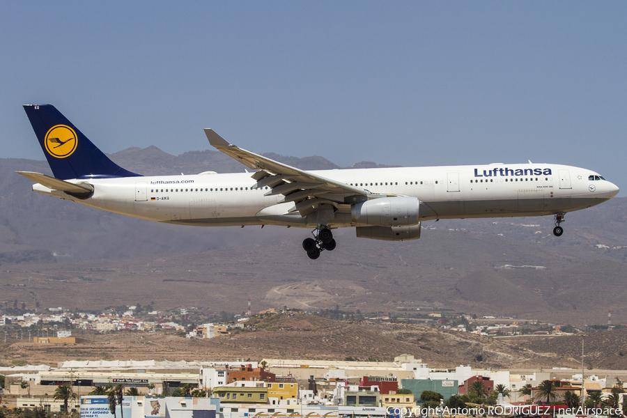 Lufthansa Airbus A330-343X (D-AIKQ) | Photo 185744