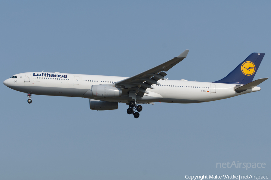 Lufthansa Airbus A330-343 (D-AIKS) | Photo 436321