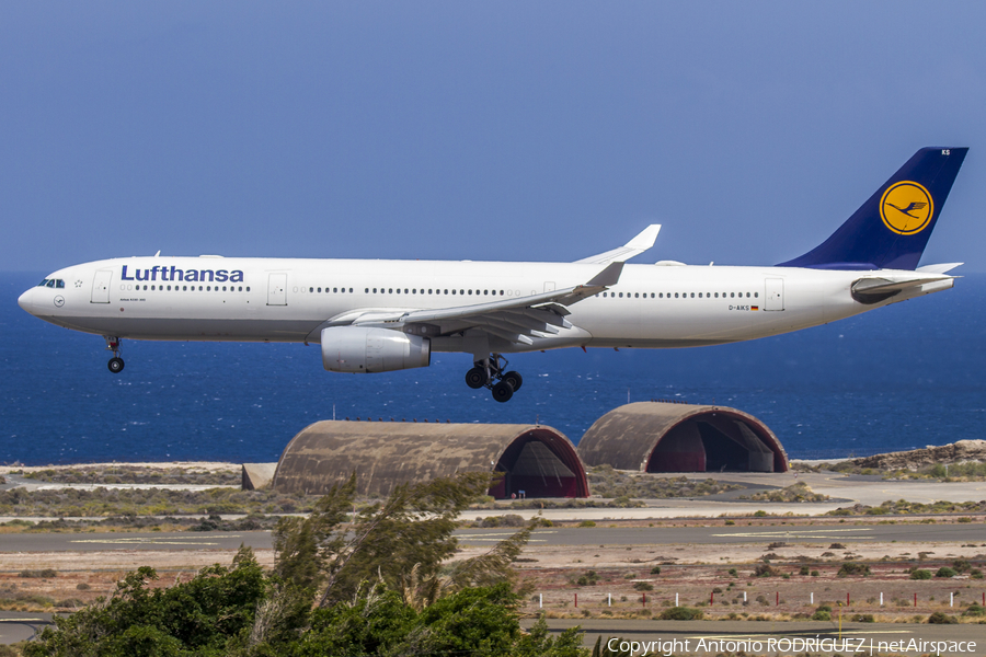 Lufthansa Airbus A330-343 (D-AIKS) | Photo 244843