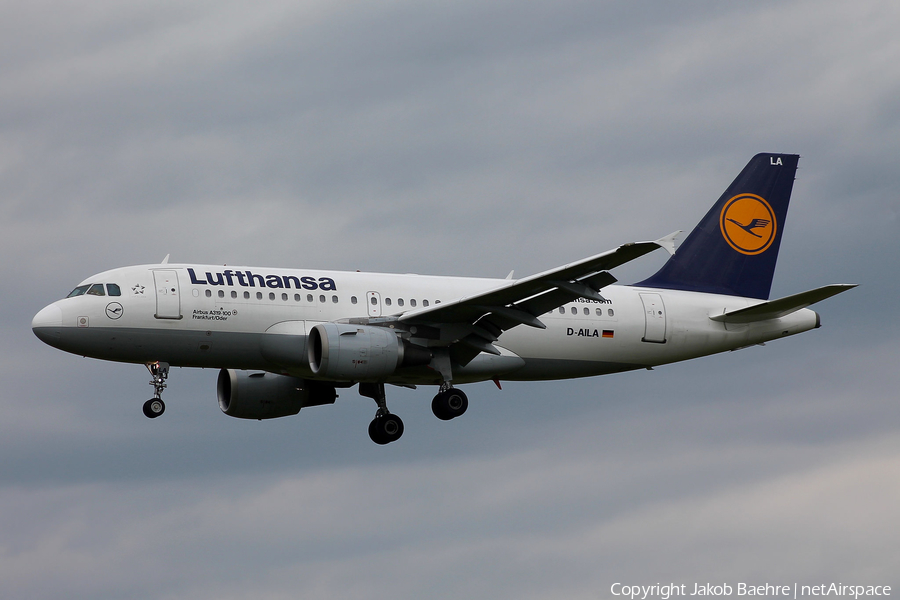 Lufthansa Airbus A319-114 (D-AILA) | Photo 138959