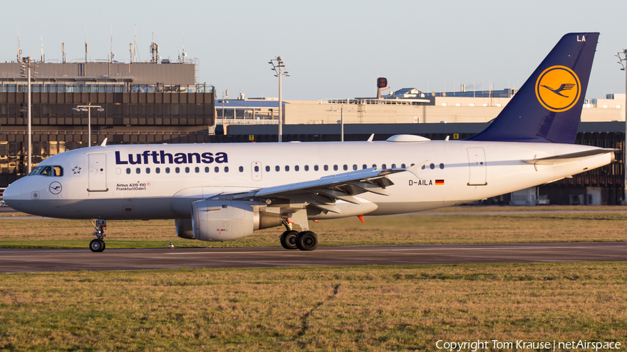 Lufthansa Airbus A319-114 (D-AILA) | Photo 319989