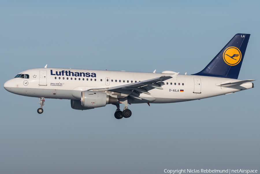 Lufthansa Airbus A319-114 (D-AILA) | Photo 289488
