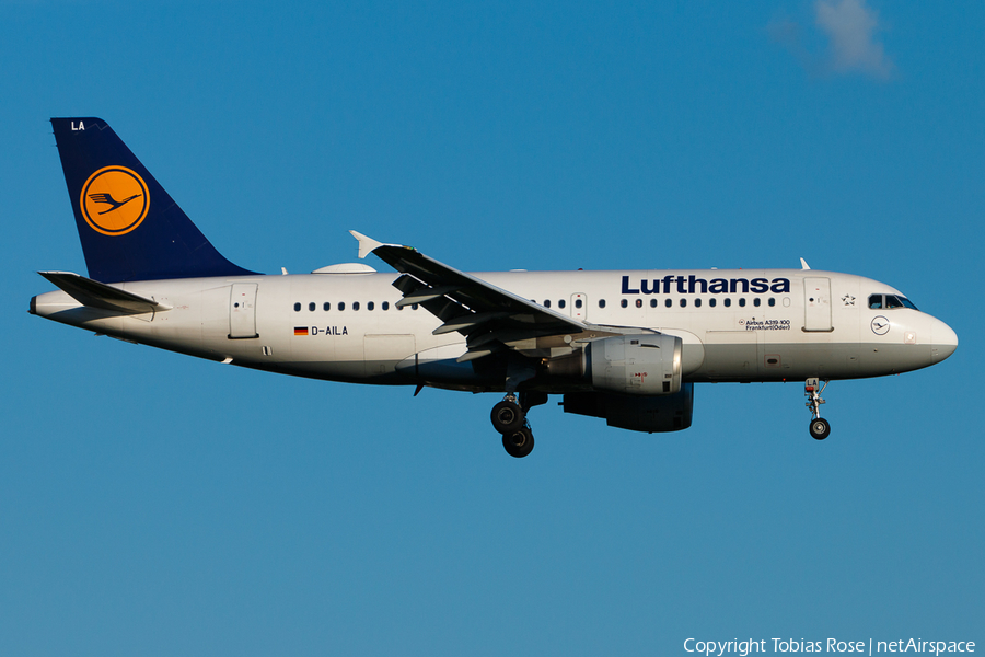 Lufthansa Airbus A319-114 (D-AILA) | Photo 324186