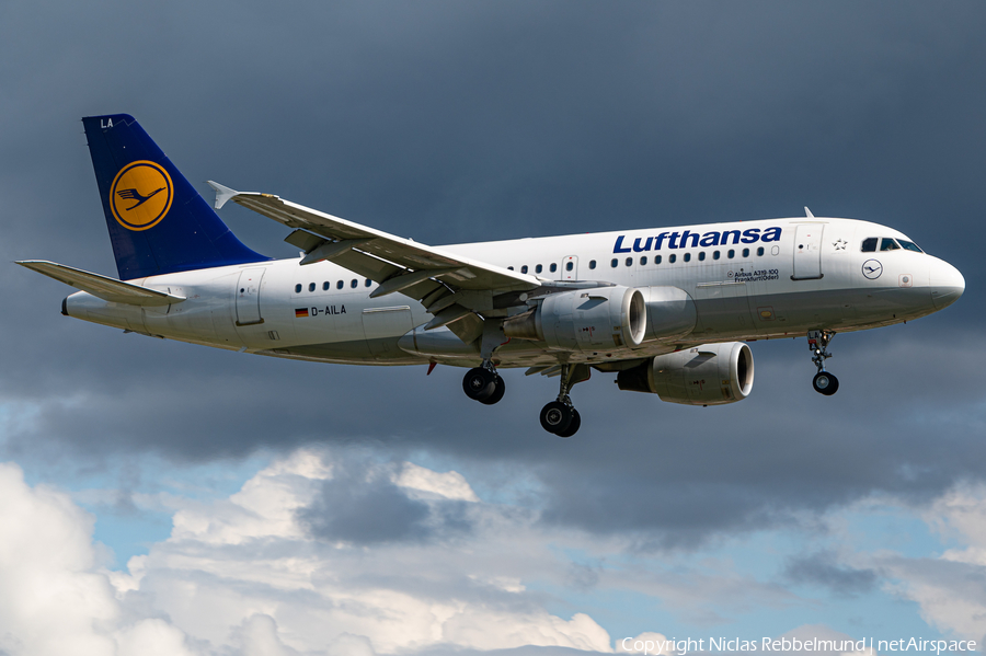 Lufthansa Airbus A319-114 (D-AILA) | Photo 394330