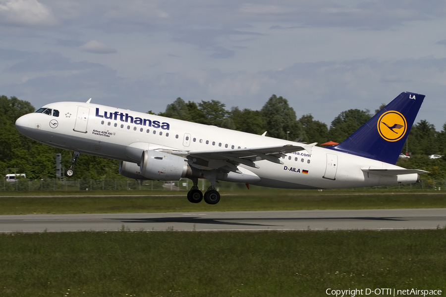 Lufthansa Airbus A319-114 (D-AILA) | Photo 408754