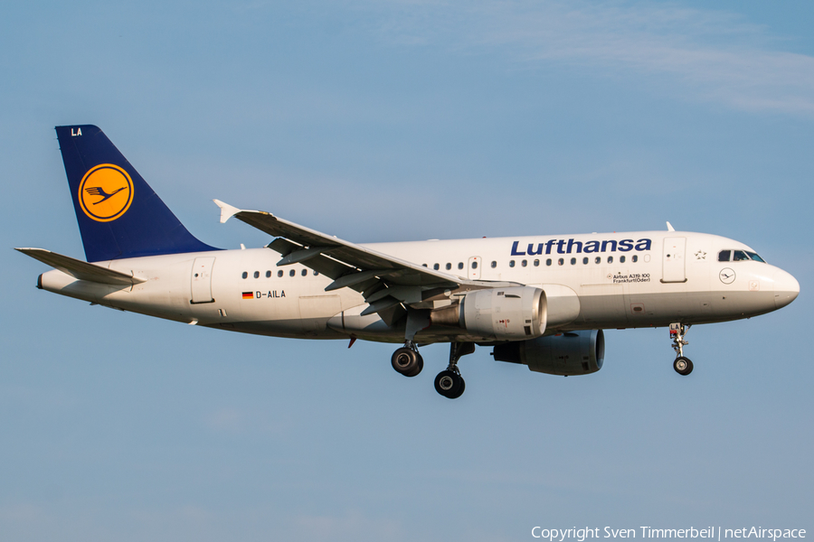 Lufthansa Airbus A319-114 (D-AILA) | Photo 452022