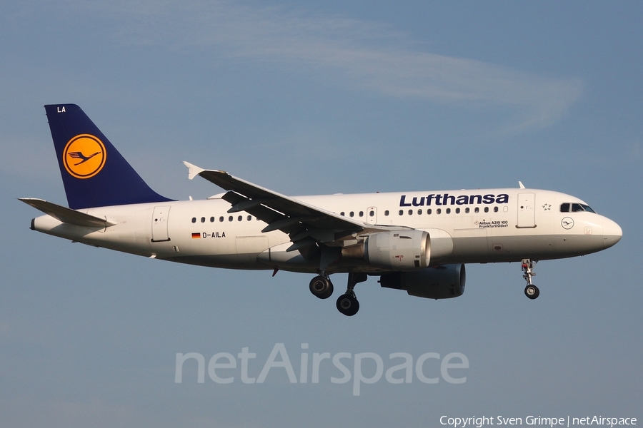 Lufthansa Airbus A319-114 (D-AILA) | Photo 453347