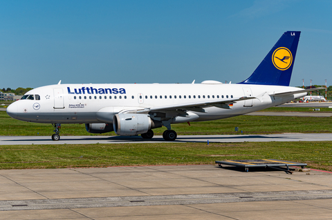 Lufthansa Airbus A319-114 (D-AILA) at  Hamburg - Fuhlsbuettel (Helmut Schmidt), Germany