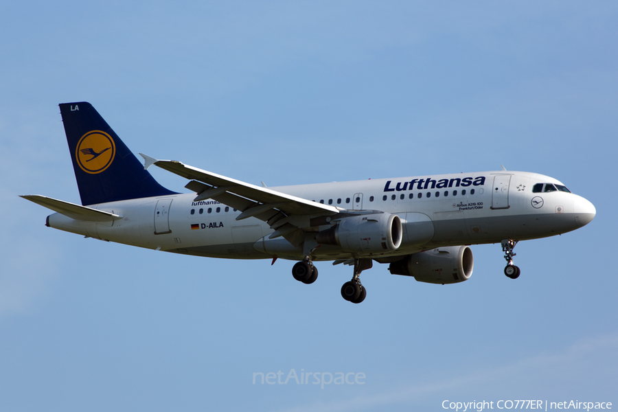 Lufthansa Airbus A319-114 (D-AILA) | Photo 52605