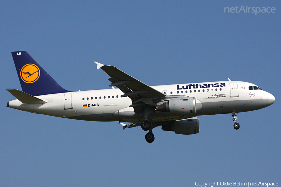 Lufthansa Airbus A319-114 (D-AILB) | Photo 42332