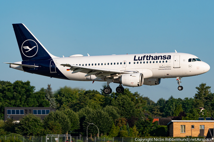 Lufthansa (CityLine) Airbus A319-114 (D-AILB) | Photo 468706