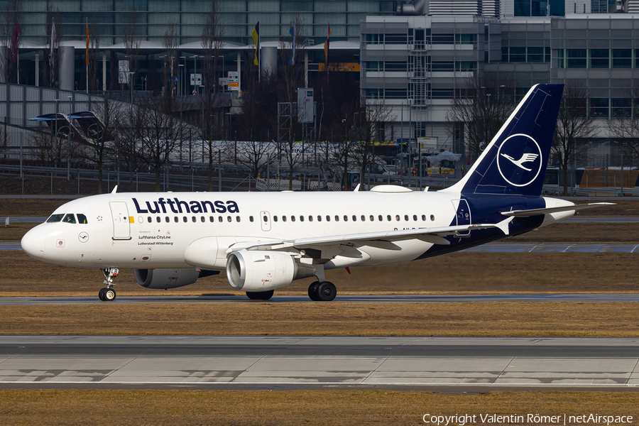 Lufthansa (CityLine) Airbus A319-114 (D-AILB) | Photo 611537