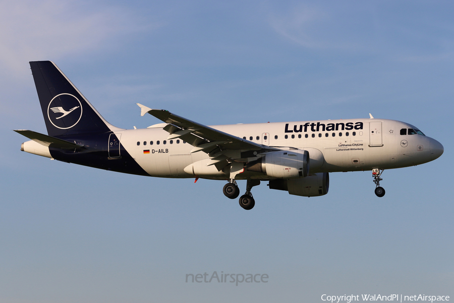 Lufthansa (CityLine) Airbus A319-114 (D-AILB) | Photo 470966