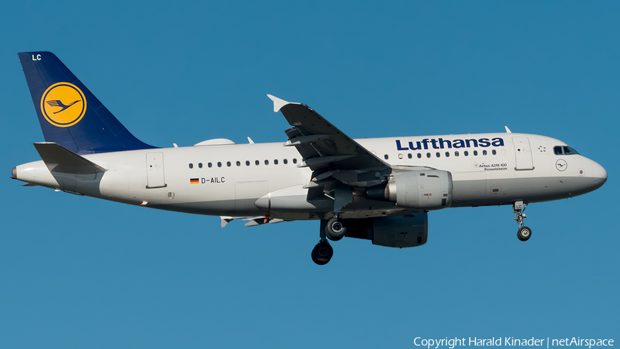 Lufthansa Airbus A319-114 (D-AILC) | Photo 296008