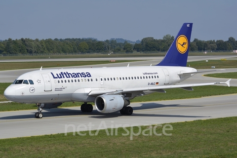 Lufthansa Airbus A319-114 (D-AILC) at  Munich, Germany