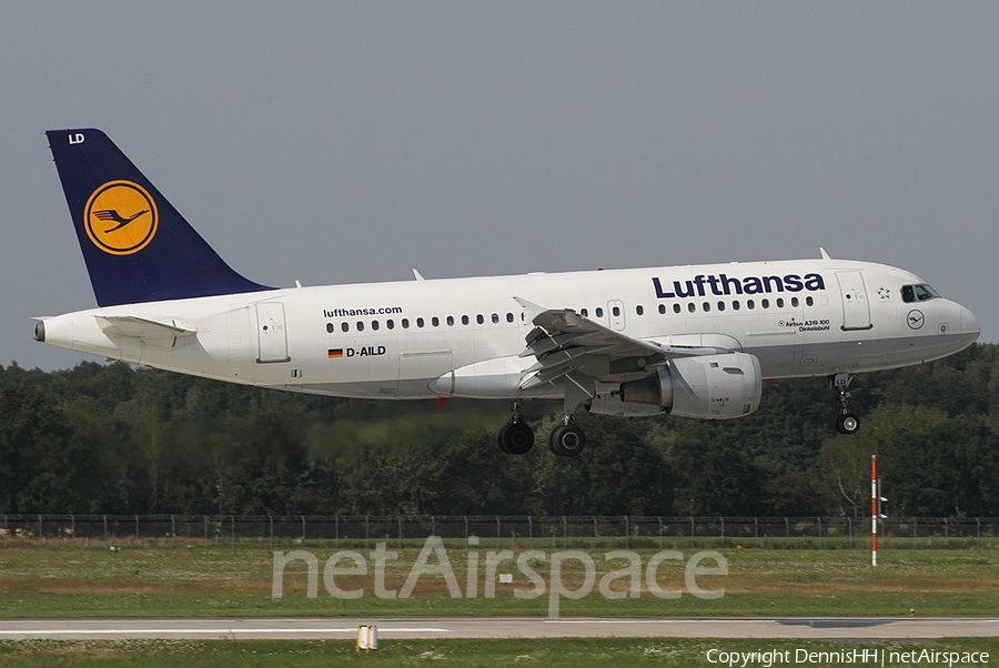 Lufthansa Airbus A319-114 (D-AILD) | Photo 392379