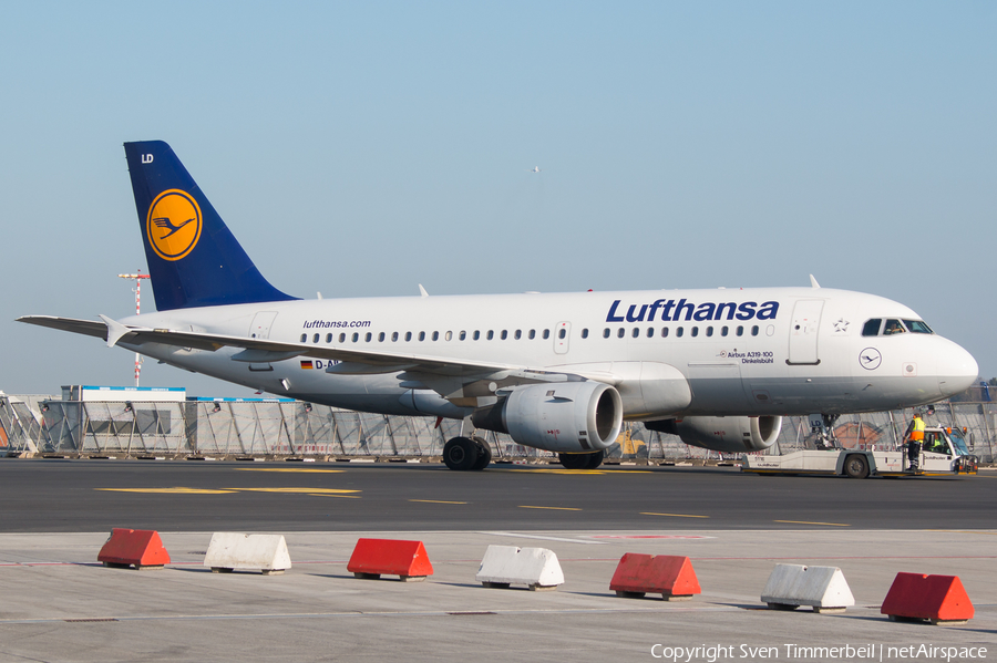 Lufthansa Airbus A319-114 (D-AILD) | Photo 154833