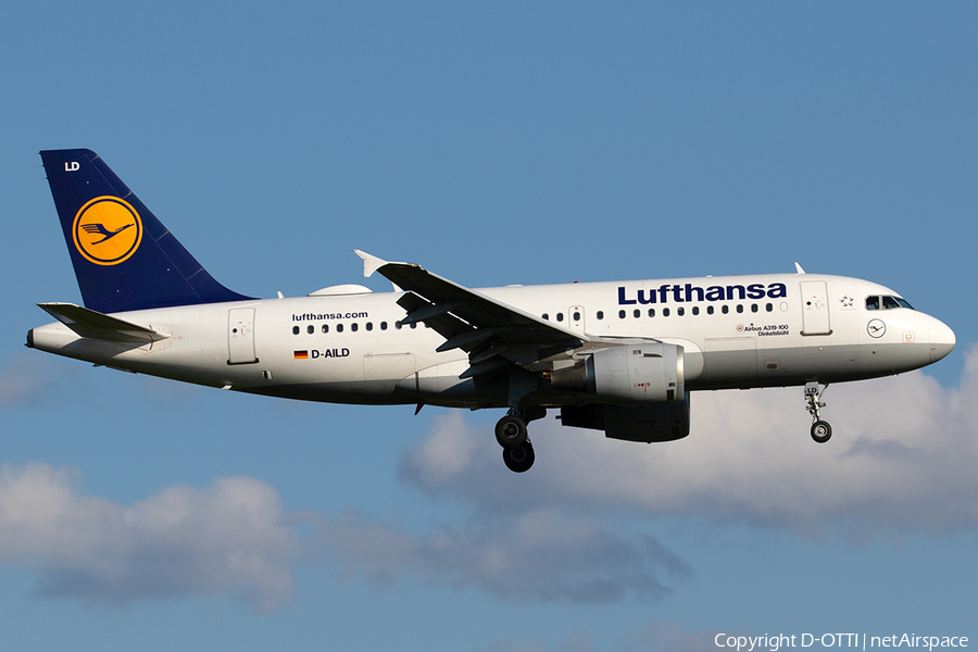 Lufthansa Airbus A319-114 (D-AILD) | Photo 324234