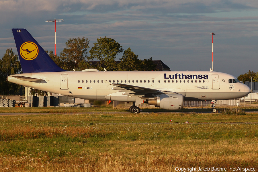Lufthansa Airbus A319-114 (D-AILE) | Photo 263706