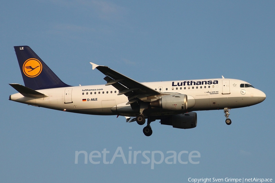 Lufthansa Airbus A319-114 (D-AILE) | Photo 18668
