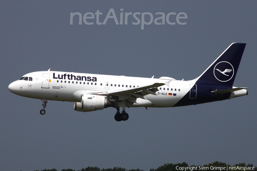 Lufthansa Airbus A319-114 (D-AILE) | Photo 459192