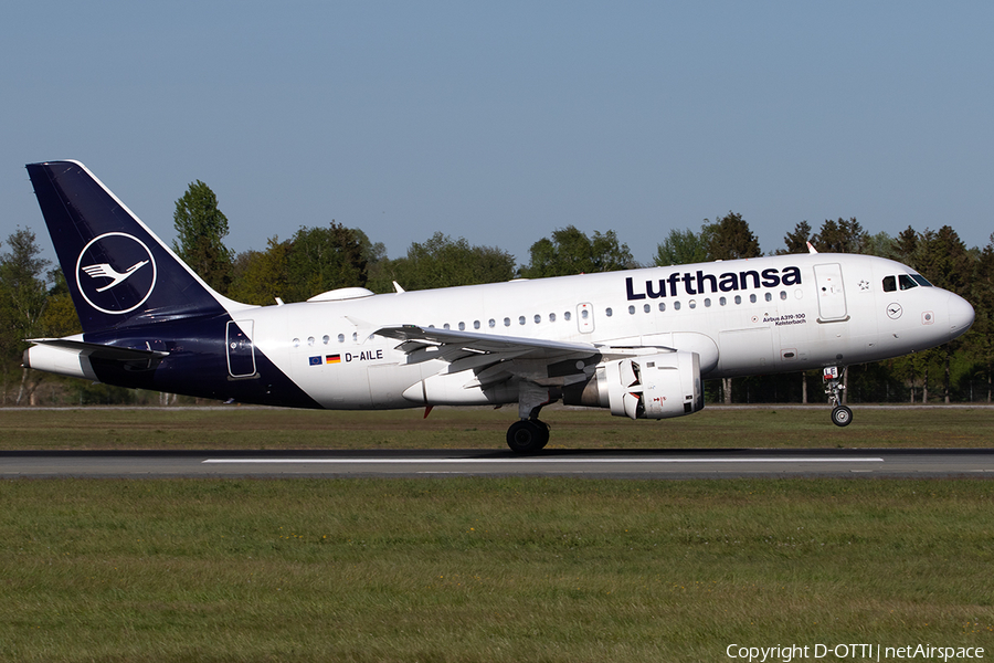 Lufthansa Airbus A319-114 (D-AILE) | Photo 507421